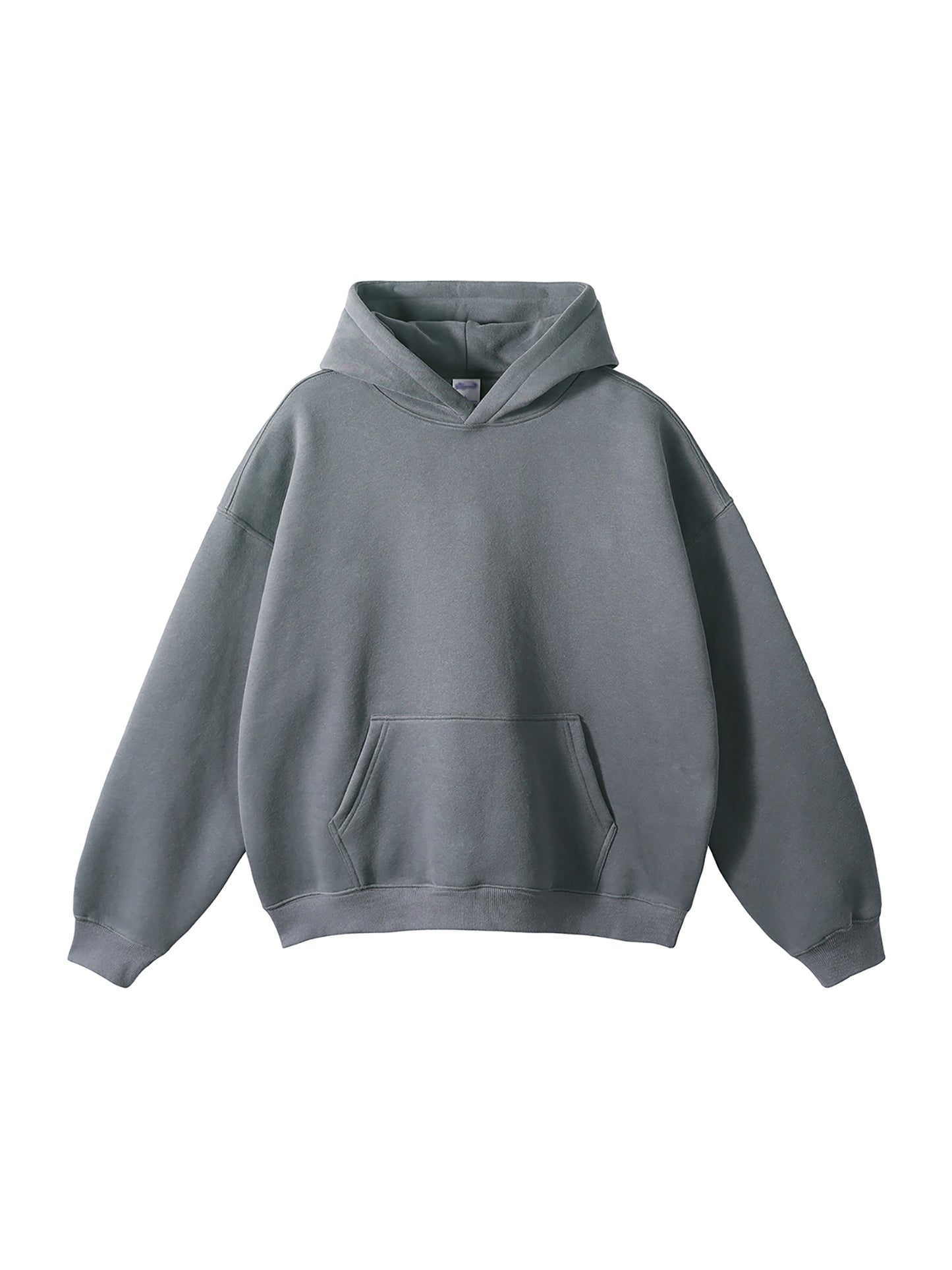 MidFall Grunge Chrome Oversized Hoodie